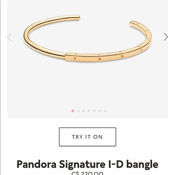 Pandora Signature I-D bangles - Picture 8 of 8